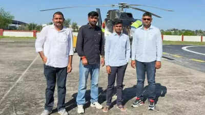 Roads shut in Uttarakhand: Students take Rs 10k chopper ride to exam hall; cover 280 km in 30 mins | Dehradun News