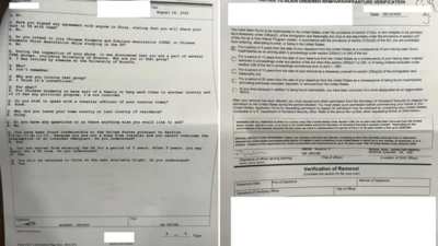 Chinese student questioned for hours in US, then sent back home