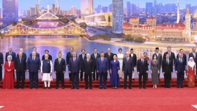 SCO summit: Modi meets Junta chief, calls for fair polls in Myanmar | India News