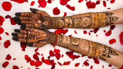 Karwa Chauth 2025: Mehndi Designs, Simple, Easy Full Hand Mehndi Design Images