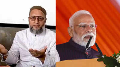 ‘Aap ungli kaat ke…’: Asaduddin Owaisi questions PM Modi on RSS role in Independence; calls claim misleading | India News