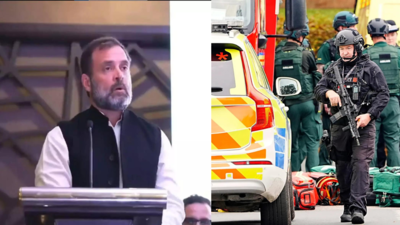Evening news wrap: Rahul Gandhi’s remarks in Colombia stir row; 2 dead in UK synagogue attack, and more | India News