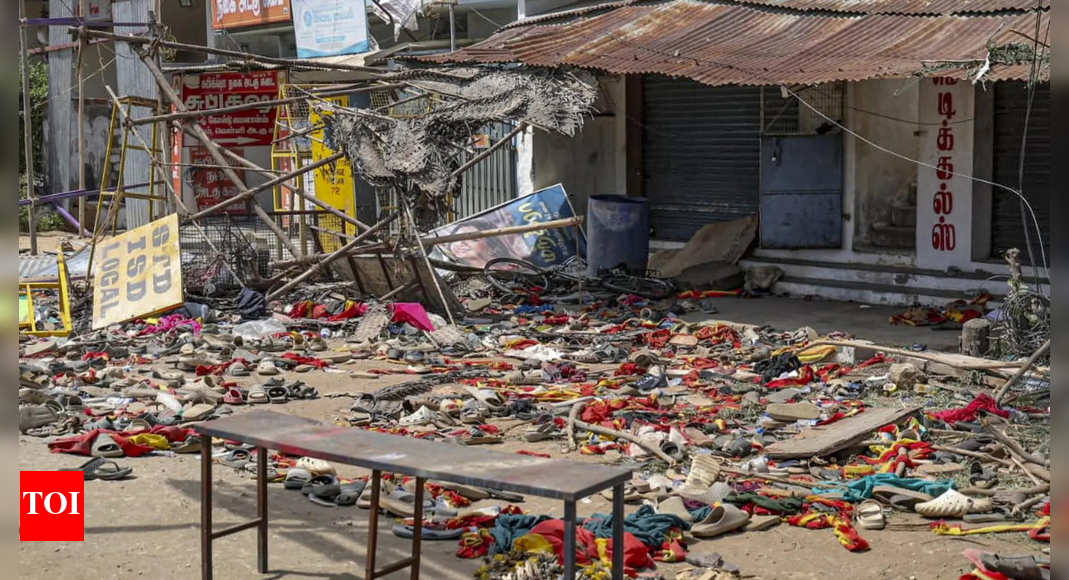 Karur stampede: SIT formed, rallies halted; what Madras HC said on CBI probe demand | India News