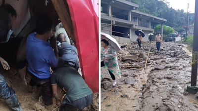 West Bengal rains: Several dead as landslides hit Darjeeling district; iron bridge collapses | India News