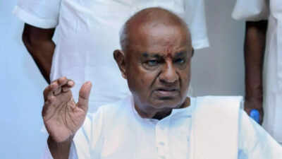 Former PM HD Deve Gowda admitted to Bengaluru hospital due to infection | India News