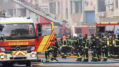 Madrid: 10 injured, 4 missing in building collapse; rescue operations on