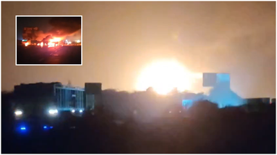 Jaipur-Ajmer highway inferno: LPG truck collision triggers massive fire; CM Bhajanlal orders on-site review | India News