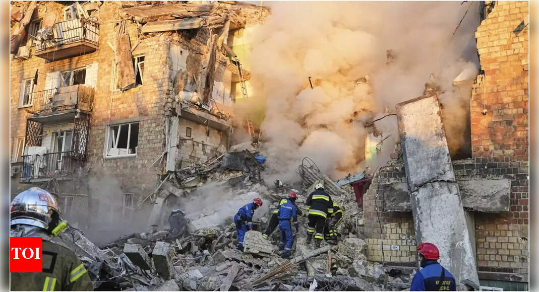 Russia-Ukraine war: 7-year-old child killed in Zaporizhzhia after Moscow launches missile and drone strike; power cut across capital