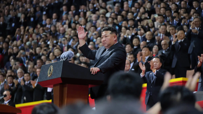 North Korea’s Kim vows to build a ‘socialist paradise’ ahead of a likely military parade