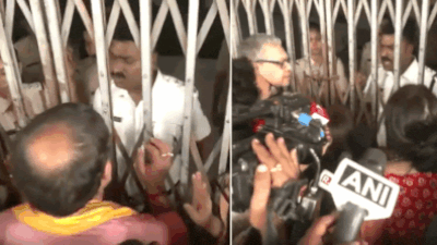 Bengal ‘gang rape’ horror: BJP leaders stopped from meeting victim; spar with cops – watch | India News