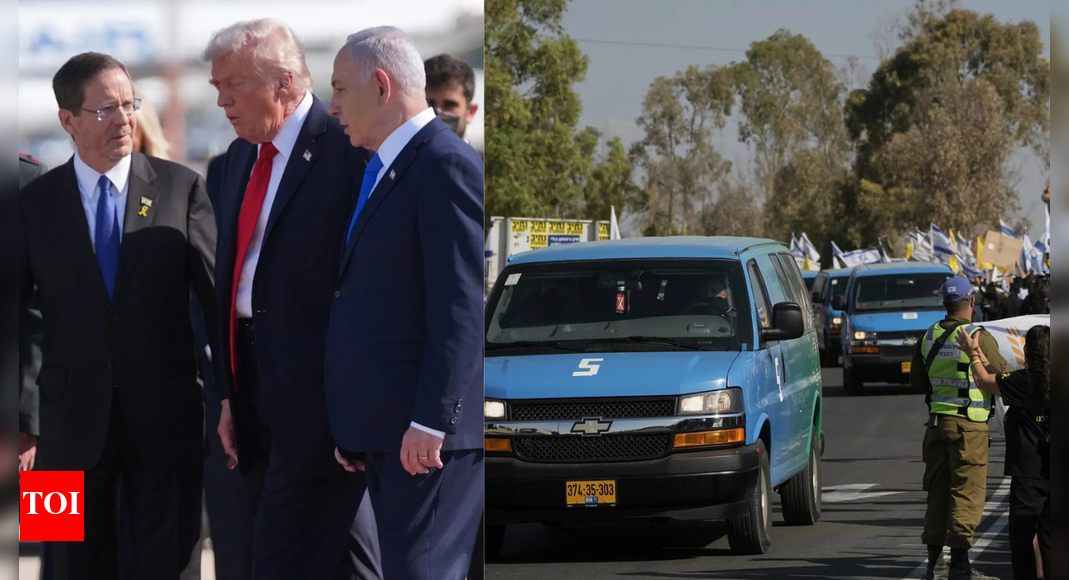 Gaza ceasefire: Donald Trump reaches Israel; all surviving hostages released- Top developments