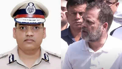 ‘End this drama’: Rahul Gandhi meets Haryana IPS officer’s wife, daughters; ‘act against accused officers,’ opposition leader tells PM Narendra Modi | Chandigarh News