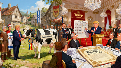 From Treaty of Cow to Vienna Convention: What if history negotiated Gaza – under Donald Trump of course