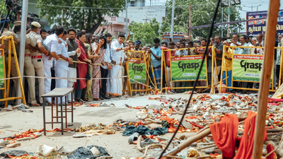 Karur stampede: TVK functionaries Madhiyazhagan, Pownraj granted bail; among 3 named as prime suspects | India News