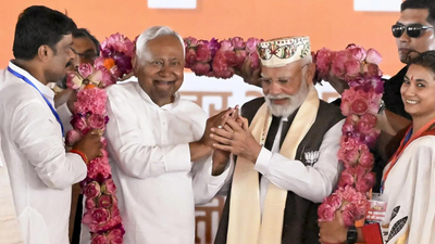 Bihar elections: Is it official? Nitish Kumar to be NDA’s CM face — What PM Modi said | India News