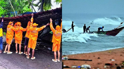 Montha effect: Andhra, Telangana battle snapped road, rail links | India News