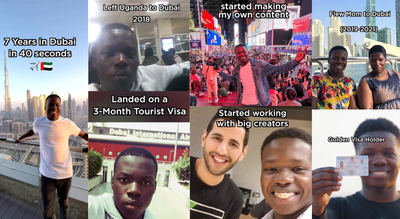 Watch viral video: Dubai-based Ugandan content creator shares his 7-year UAE Golden Visa journey in 40 secs | World News