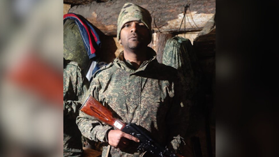 Hyderabad man forced to fight in Ukraine war after job fraud | Hyderabad News