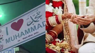 ‘I Love Mohammad’ row: 600 weddings in limbo as halls sealed in Bareilly | Meerut News