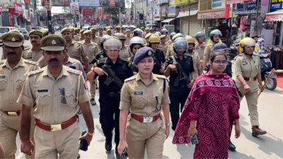 Drones in air, police on streets: Security beefed up in Bareilly as four districts put on alert; internet service suspended | India News