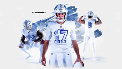 Why are the Buffalo Bills wearing their bold all-white ‘Cold Front’ uniforms against the Patriots tonight? | NFL News