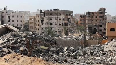 Israel-Hamas war: Death toll rises in Gaza after Israeli overnight strikes despite Trump’s call for ‘immediate’ halt | World News