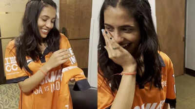 ‘So sad!’: Indian chess queen Divya Deshmukh reacts to hilarious typo on her jersey – Watch | Chess News