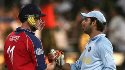 Six Sixes! Flintoff admits he crossed the line with Yuvraj Singh in 2007 T20 World Cup; India legend’s reply goes viral | Cricket News