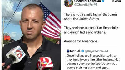 Issue an apology: HAF calls out Chandler Langevin; Florida politician defends his anti-India statement