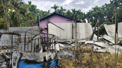 Suspected miscreants from Nagaland set ablaze houses in Assam’s Golaghat | India News