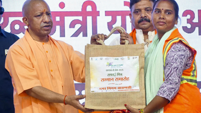 UP CM announces Rs 16,000-20,000 aid for sanitation workers, Valmiki Jayanti public holiday | India News