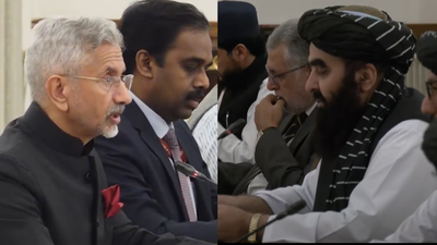 ‘Upgrading technical mission’: Jaishankar meets Afghanistan FM; India set to reopen embassy in Kabul | India News