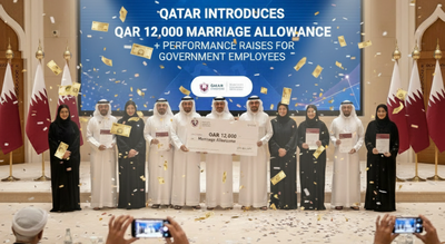 Qatar to grant QAR 12,000 marriage allowance, up to 150% pay raises for top-performing employees under new law | World News