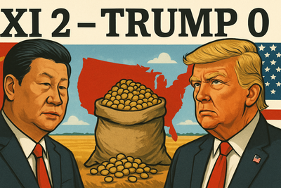 Soybeans are new rare earths: Xi hits Trump where it hurts – US heartland