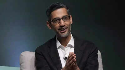 Google CEO Sundar Pichai: Feeling lucky this morning to work at a company that …