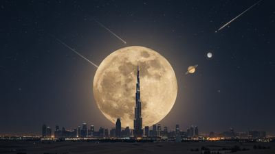 Harvest Moon 2025: UAE skies to glow with three consecutive supermoons and meteor showers in 2025 | World News