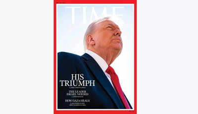 ‘Worst of all time’: Trump’s peace deal makes Time Magazine cover — but he’s at war with his photo