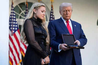 ‘American patriot of the highest quality’: Trump awards Presidential Medal of Freedom posthumously to Charlie Kirk- watch