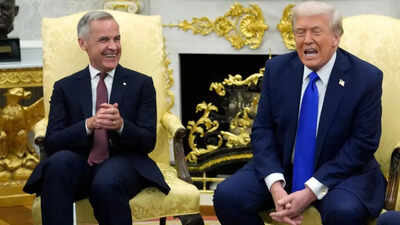 ‘Merger of Canada and US’: Donald Trump resurrects his 51st state joke, Mark Carney pushes back