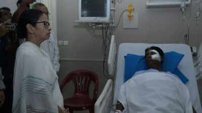 Bengal BJP MP attacked: Mamata visits injured Khagen Murmu in hospital; assures full support | India News