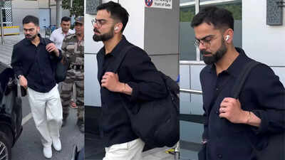 King is back! Virat Kohli returns to India after 4 months, lands in Delhi to join team for Australia ODIs – Watch | Cricket News