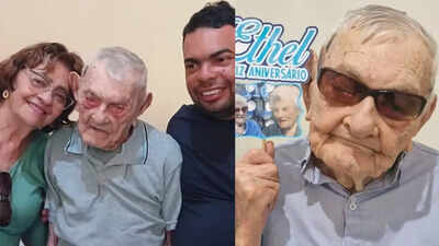 World’s oldest living man João Marinho Neto marks 113 years with family celebration and shares secrets to health and happiness | World News