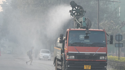 AQI close to ‘severe’, 2nd worst air day of season | India News