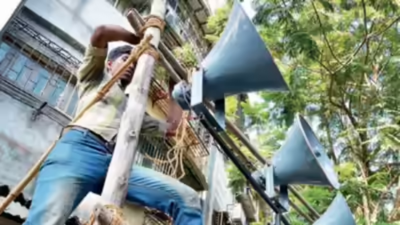 UP cops begin crackdown on loudspeakers | India News
