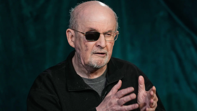 Salman Rushdie being honoured with Dayton peace prize lifetime achievement award