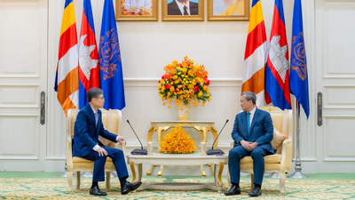 South Korean foreign minister meets Cambodia’s leader to push effort to fight criminal cyberscams