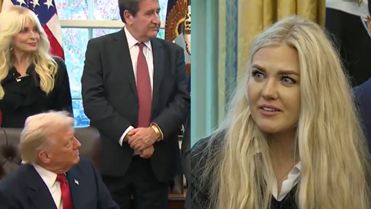 ‘Charlie loved you’: Erika Kirk gives blessings to Sergio Gor at his swearing-in as US ambassador to India