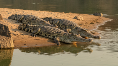 Chambal horror: 3 crocodiles drag Rajasthan man into river; 4-day rescue effort yields no trace | Bhopal News