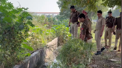 Noida horror: Woman’s headless body with severed hands found floating in drain near Sector 82 | Noida News