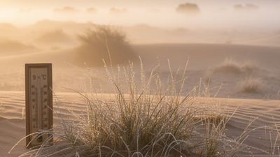 UAE records lowest temperature of the season at 9.8°C in Al Ain | World News